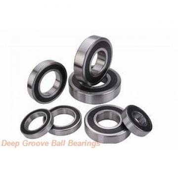 22 mm x 62 mm x 13 mm  NSK 22TM15 deep groove ball bearings
