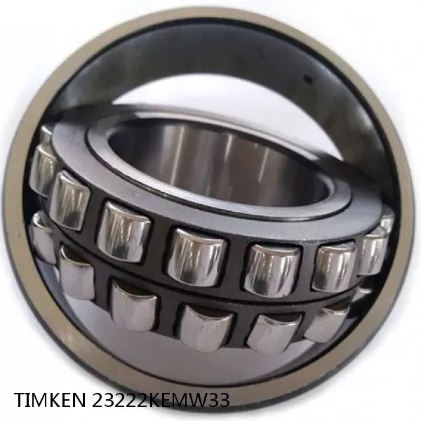 23222KEMW33 TIMKEN Spherical Roller Bearings Steel Cage