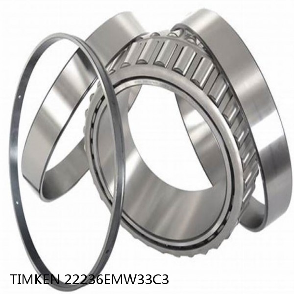 22236EMW33C3 TIMKEN Tapered Roller Bearings TDI Tapered Double Inner Imperial