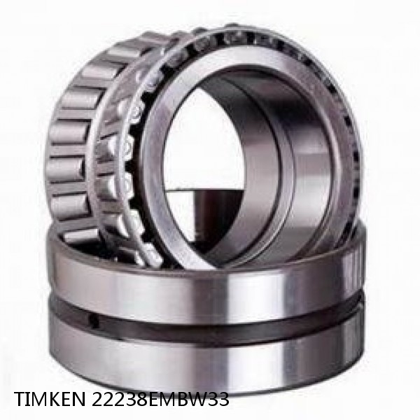 22238EMBW33 TIMKEN Tapered Roller Bearings TDI Tapered Double Inner Imperial