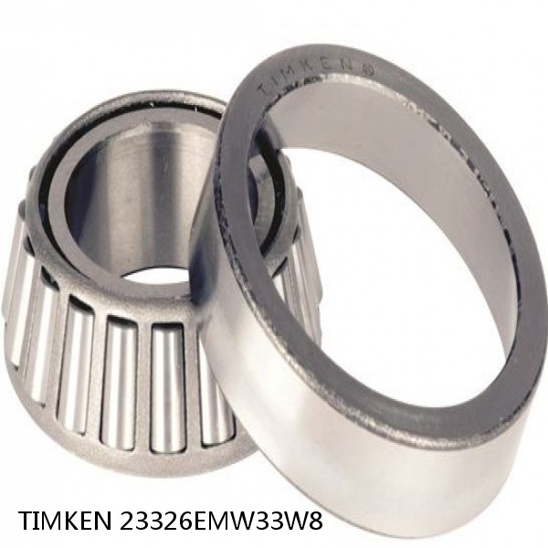 23326EMW33W8 TIMKEN Tapered Roller Bearings TDI Tapered Double Inner Imperial