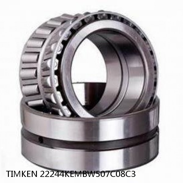 22244KEMBW507C08C3 TIMKEN Tapered Roller Bearings TDI Tapered Double Inner Imperial