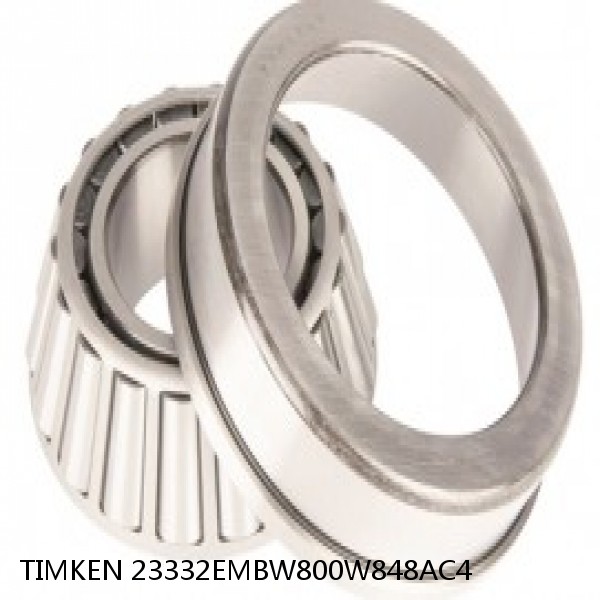 23332EMBW800W848AC4 TIMKEN Tapered Roller Bearings TDI Tapered Double Inner Imperial