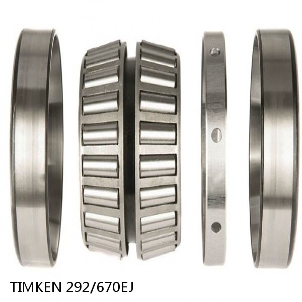292/670EJ TIMKEN Tapered Roller Bearings TDI Tapered Double Inner Imperial