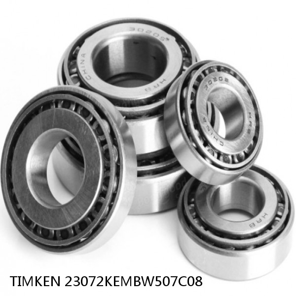 23072KEMBW507C08 TIMKEN Tapered Roller Bearings Tapered Single Metric #1 small image