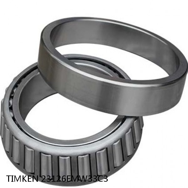23126EMW33C3 TIMKEN Tapered Roller Bearings Tapered Single Metric #1 small image