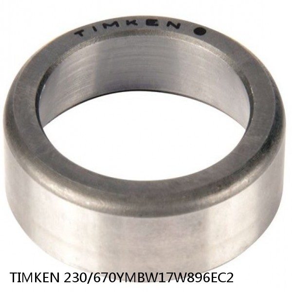230/670YMBW17W896EC2 TIMKEN Tapered Roller Bearings Tapered Single Imperial #1 small image