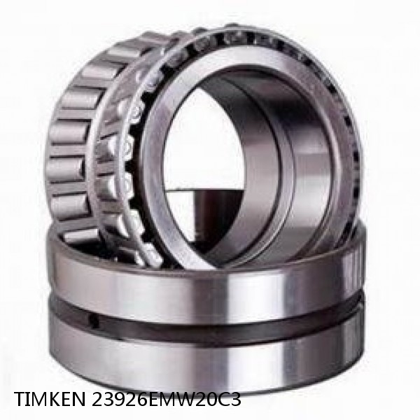 23926EMW20C3 TIMKEN Tapered Roller Bearings TDI Tapered Double Inner Imperial