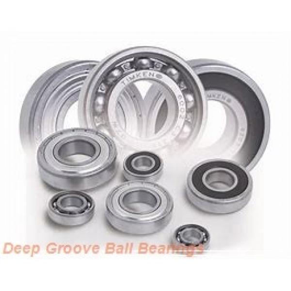 110 mm x 170 mm x 28 mm  ISO 6022-2RS deep groove ball bearings #1 image