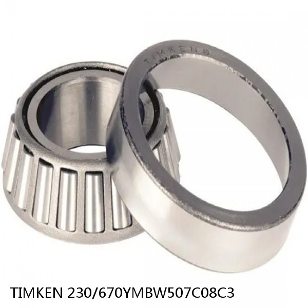 230/670YMBW507C08C3 TIMKEN Tapered Roller Bearings Tapered Single Imperial #1 image