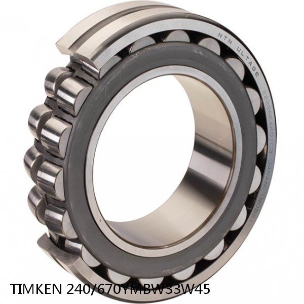 240/670YMBW33W45 TIMKEN Spherical Roller Bearings Steel Cage #1 image