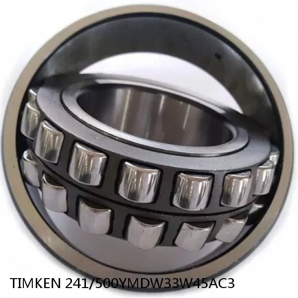 241/500YMDW33W45AC3 TIMKEN Spherical Roller Bearings Steel Cage #1 image
